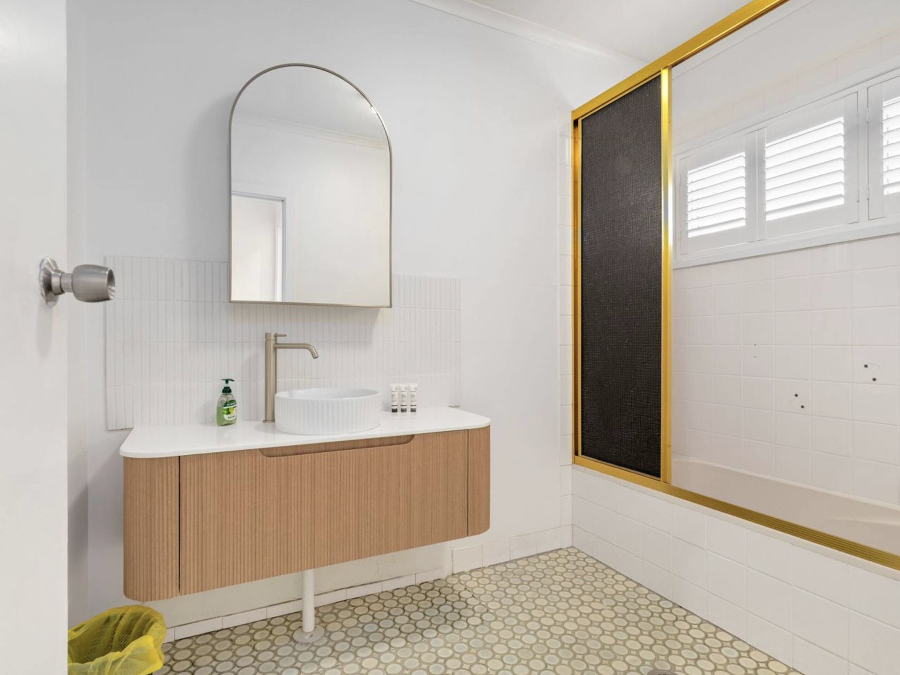 The bathroom
